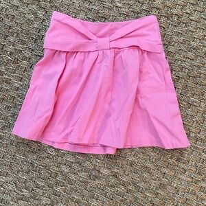 Kate Spade Pink Mini Skirt with Bow